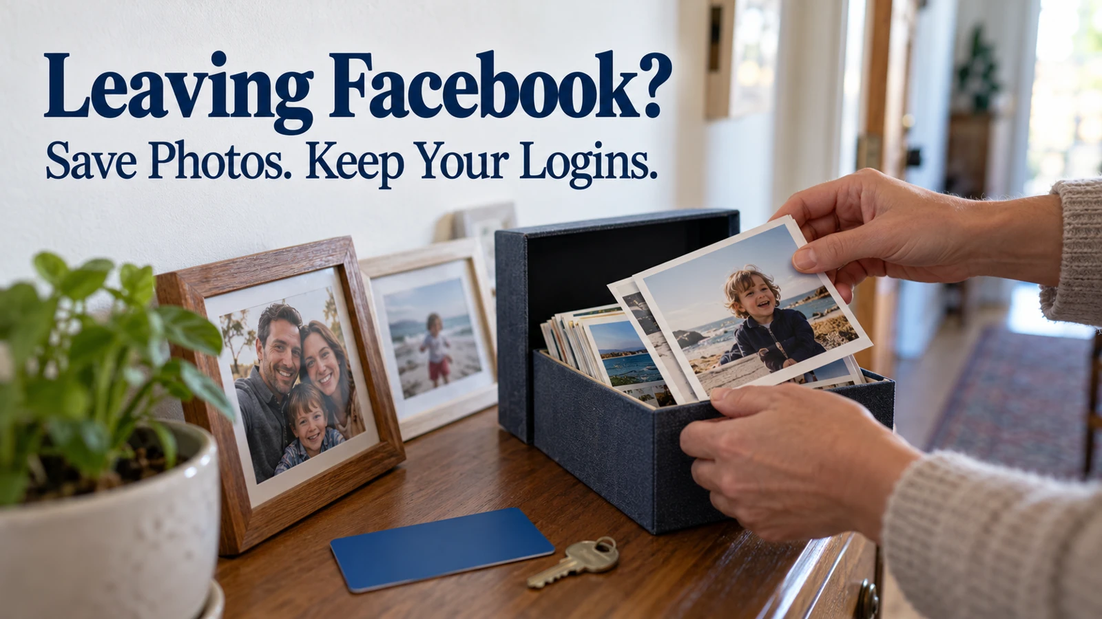 How to Delete a Facebook Account Without Losing Photos or Connected Logins